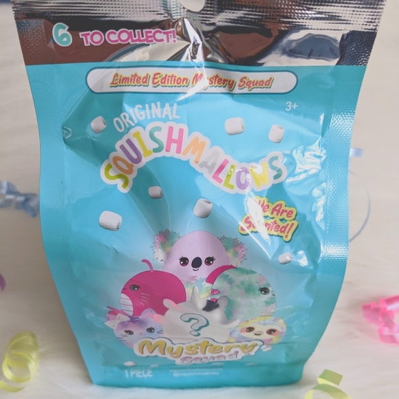 💙 NEW! Squishmallows Limited Edition Scented Mystery Squad / Blind Bag, 5 in. - Picture 2 of 3